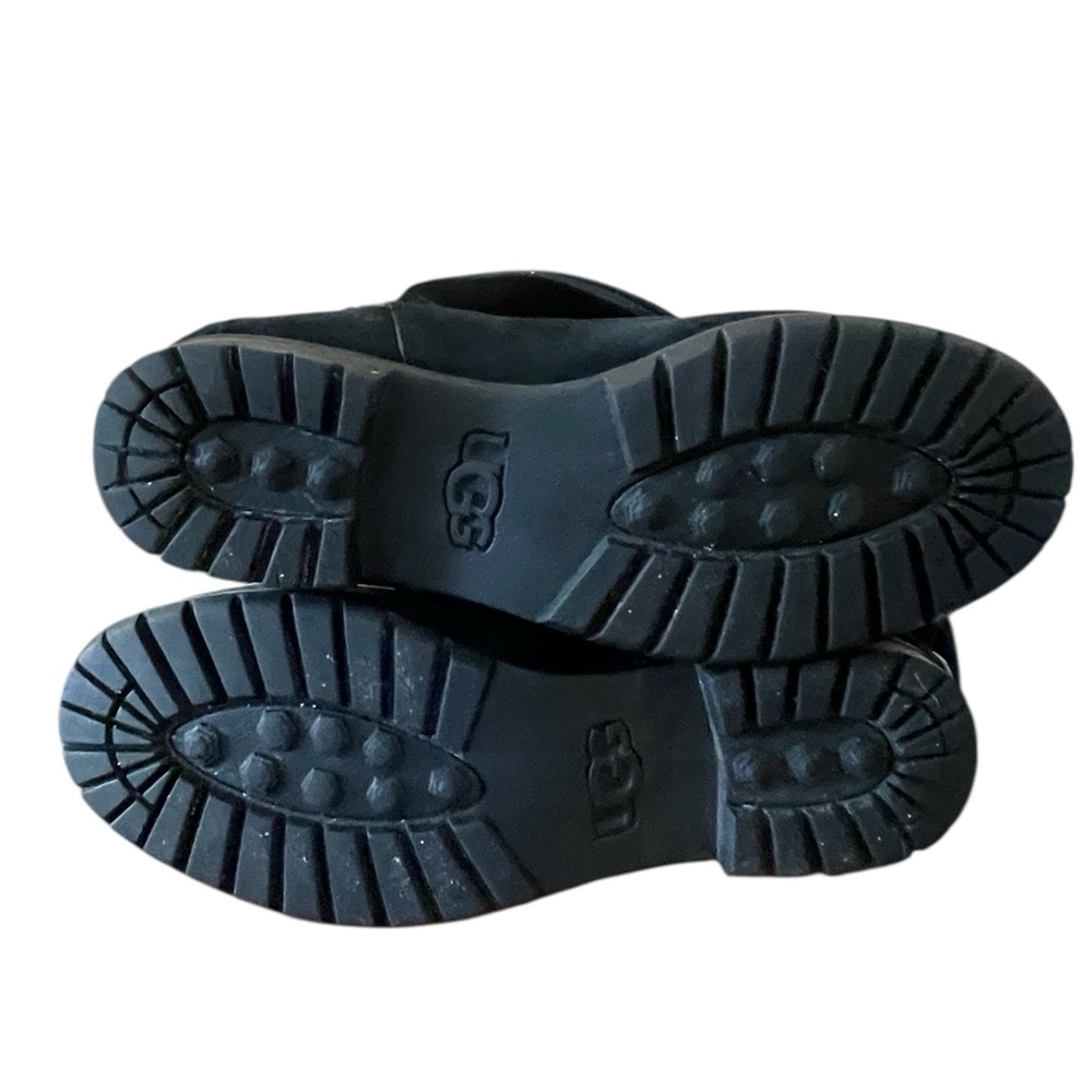 UGG Jillian knee high side zip black suede boots. Sherpalined. Size 7.5 GUC - Picture 13 of 16